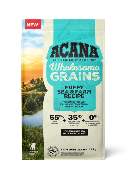 Wholesome Grains, Puppy Sea & Farm Recipe